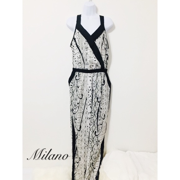 Milano Pants - EUC Milano Black&White Romper